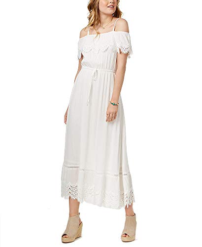 Juniors' Ruffled Maxi Dress