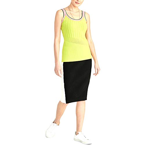 Norma Mixed-Stitch Sleeveless Sweater
