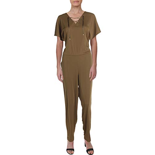 Lauren Ralph Lauren Lace-Up Jumpsuit