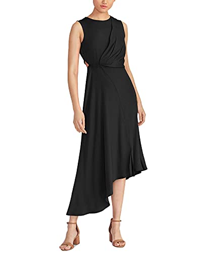 Noemie Draped Asymmetrical Dress