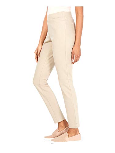 Curvy Seamed Pont&eacute;-Knit Leggings