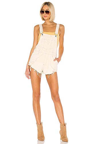 Free People June Denim Shortalls