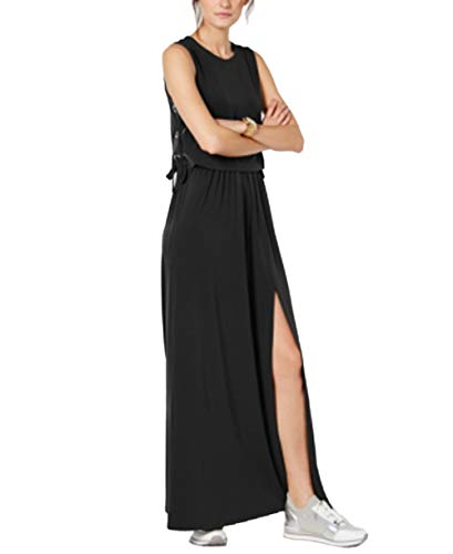 Michael Michael Kors Grommet Laced Maxi Dress