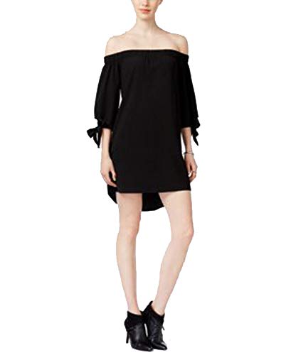 Off-The-Shoulder Shift Dress