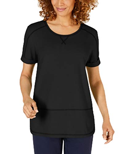 Contrast-Stitch Active T-Shirt
