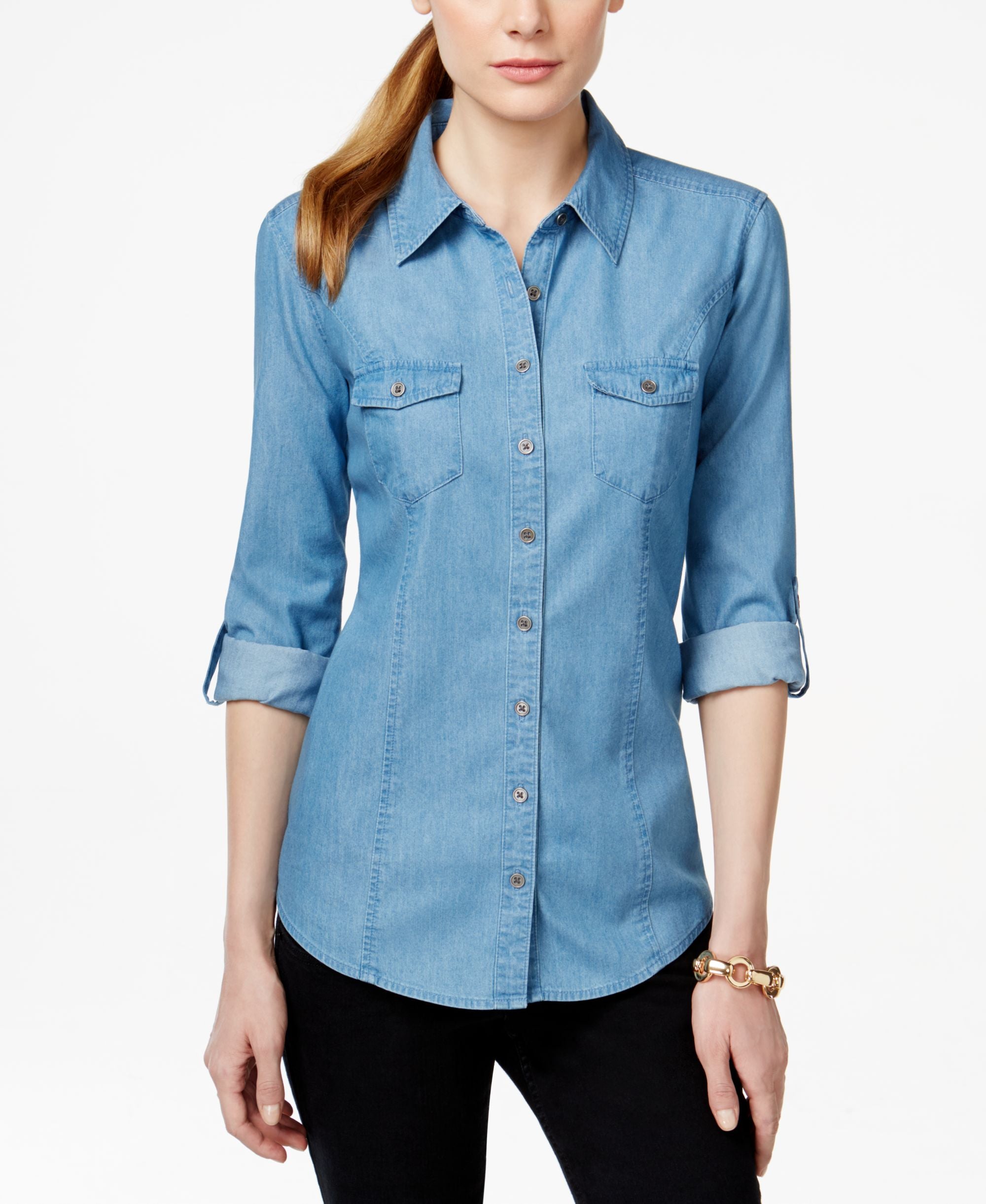 Style & Co Utility Shirt