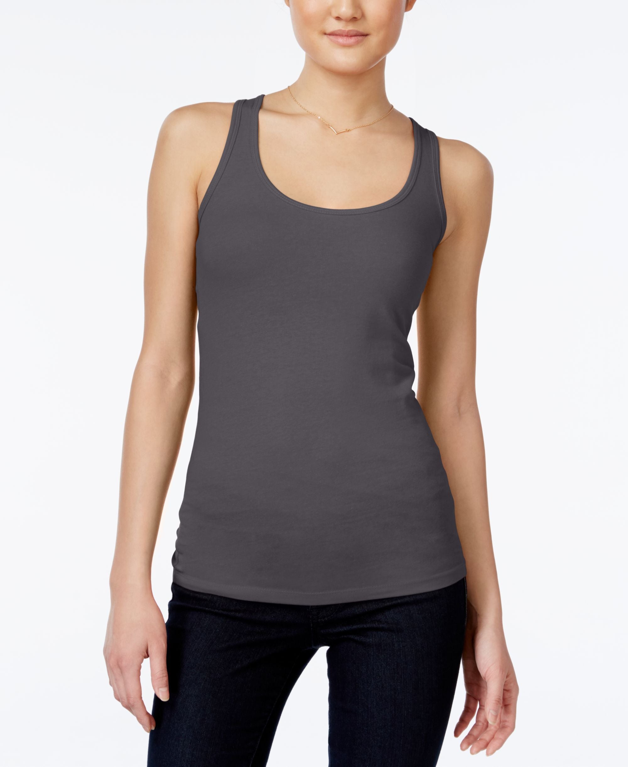 Juniors' Racerback Tank Top