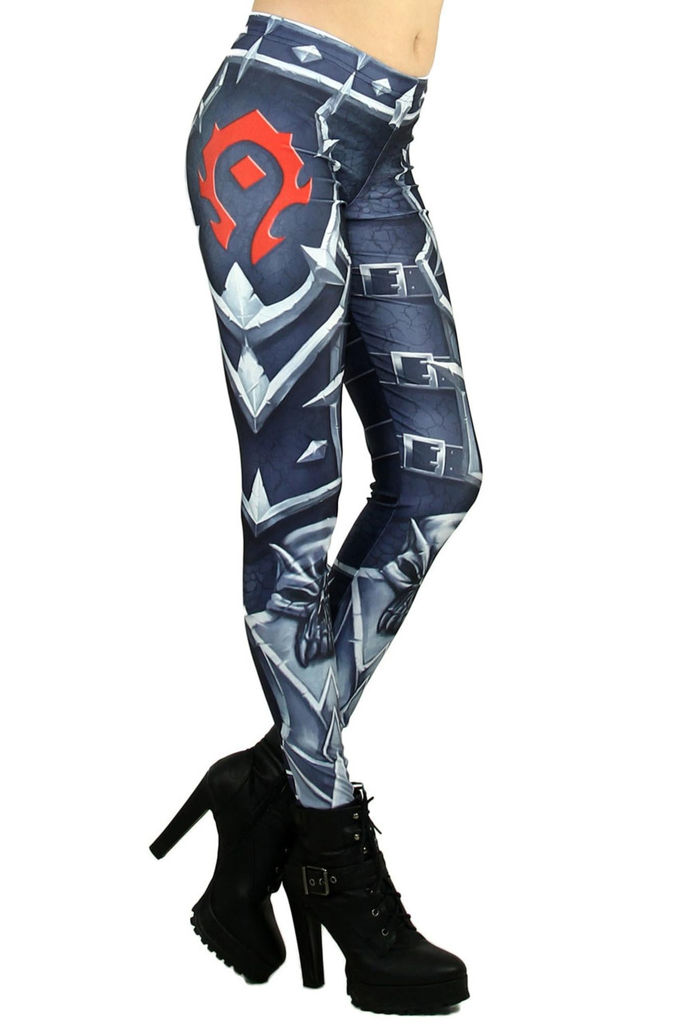 Premium Graphic Print Sigil of War Leggings
