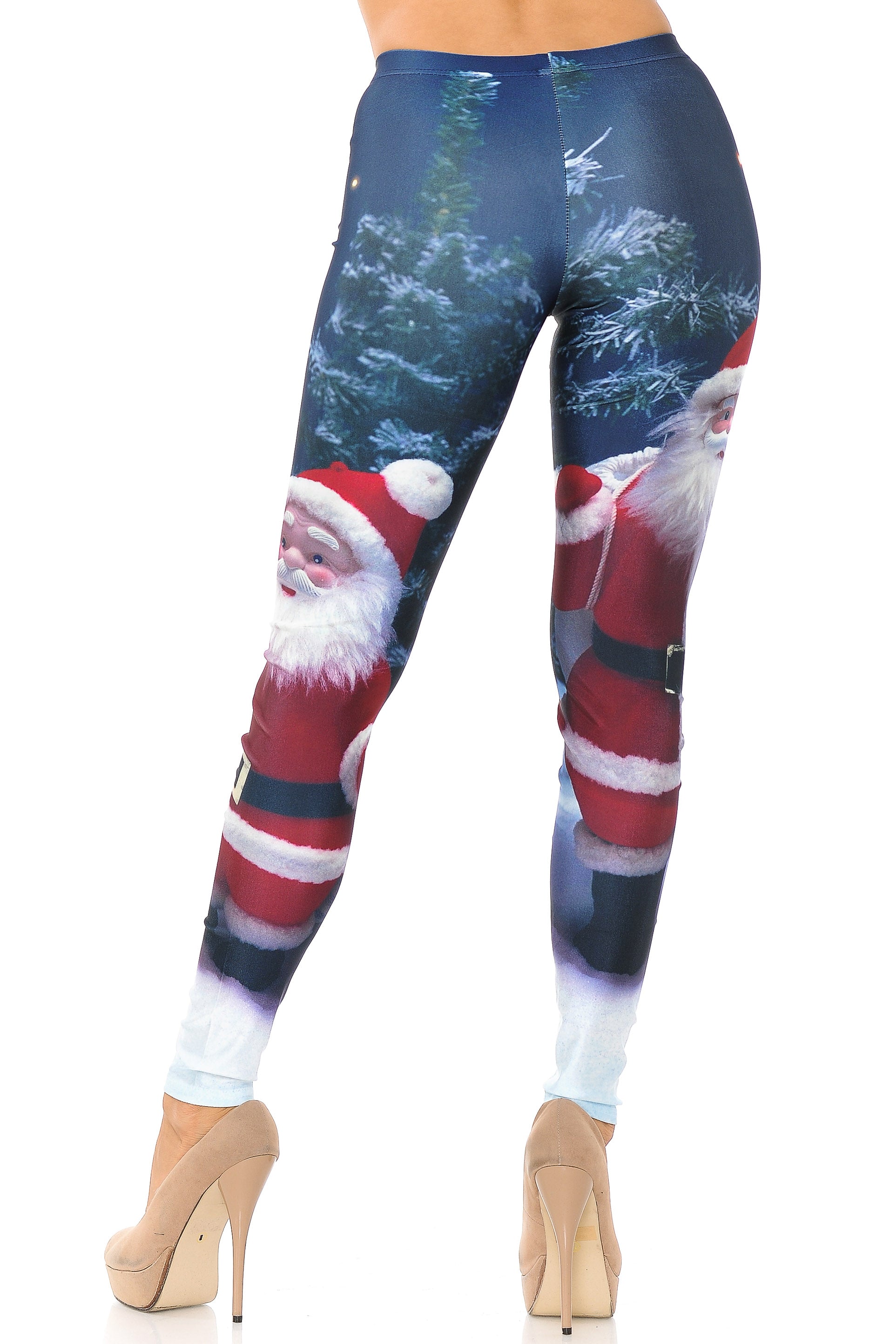 Jolly Santa Claus Leggings