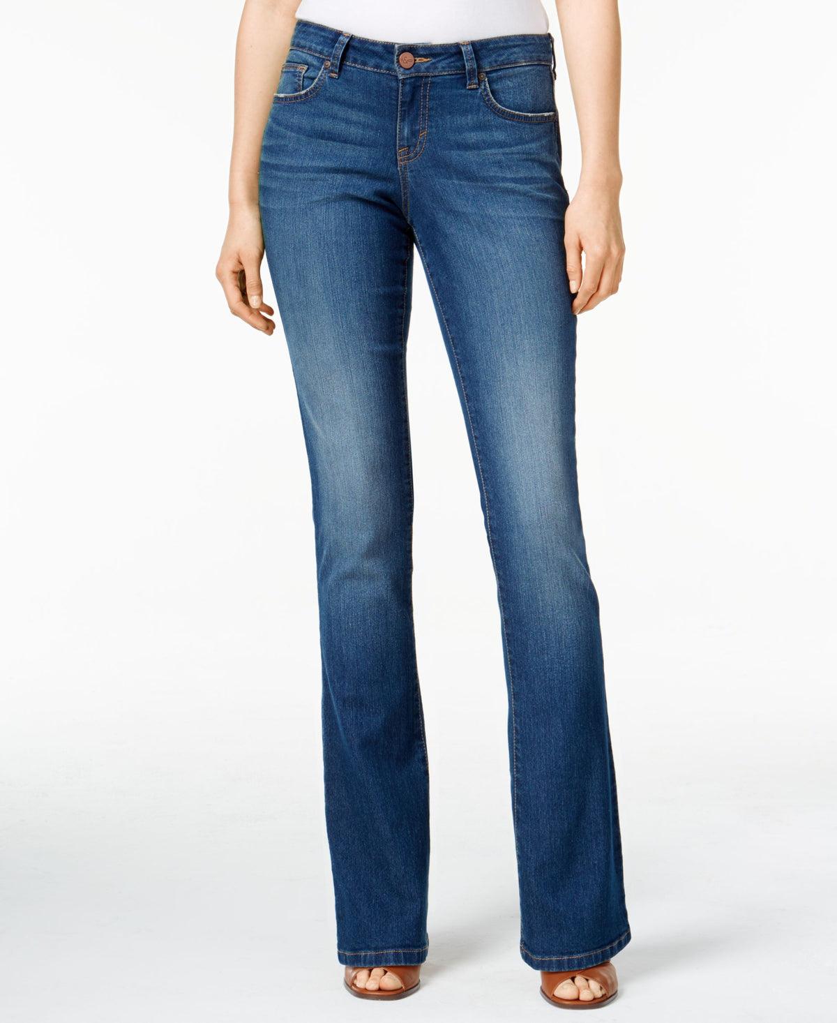 Style & Co. Curvy Fit Bootcut Jeans Long Lengths