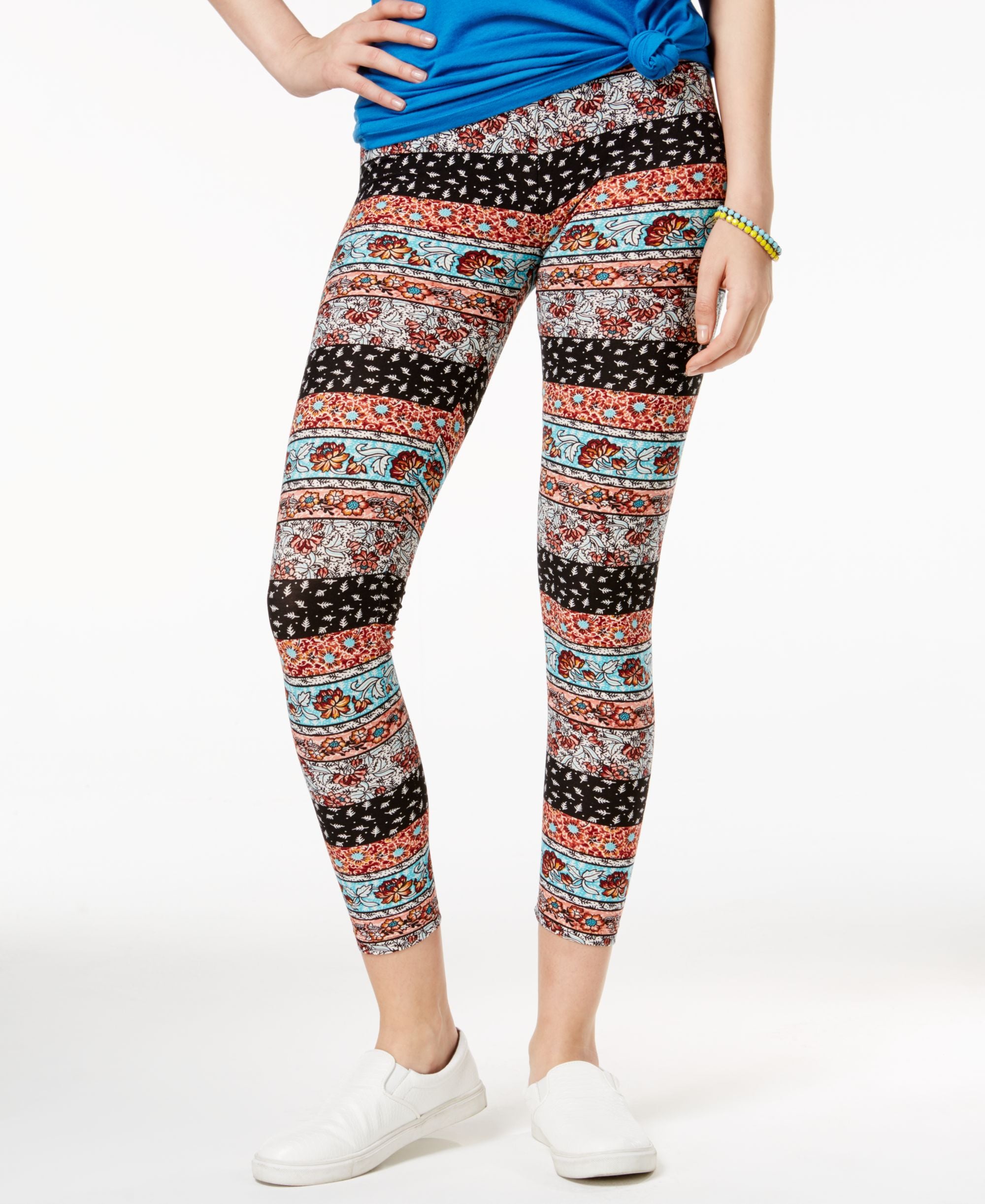 Hippie Rose Juniors' Ultra-Soft Printed Leggings