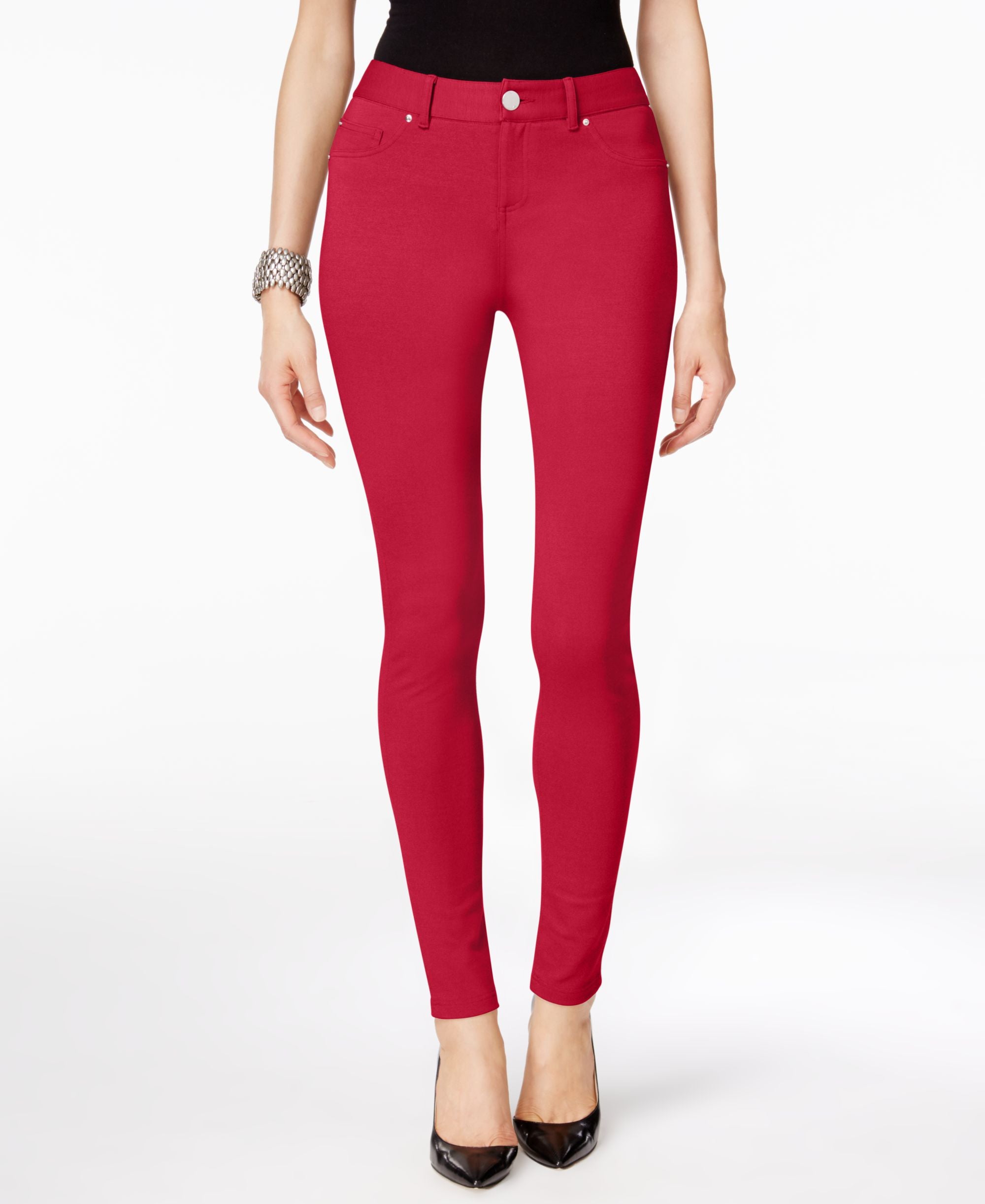 Curvy Ponte Skinny Pants