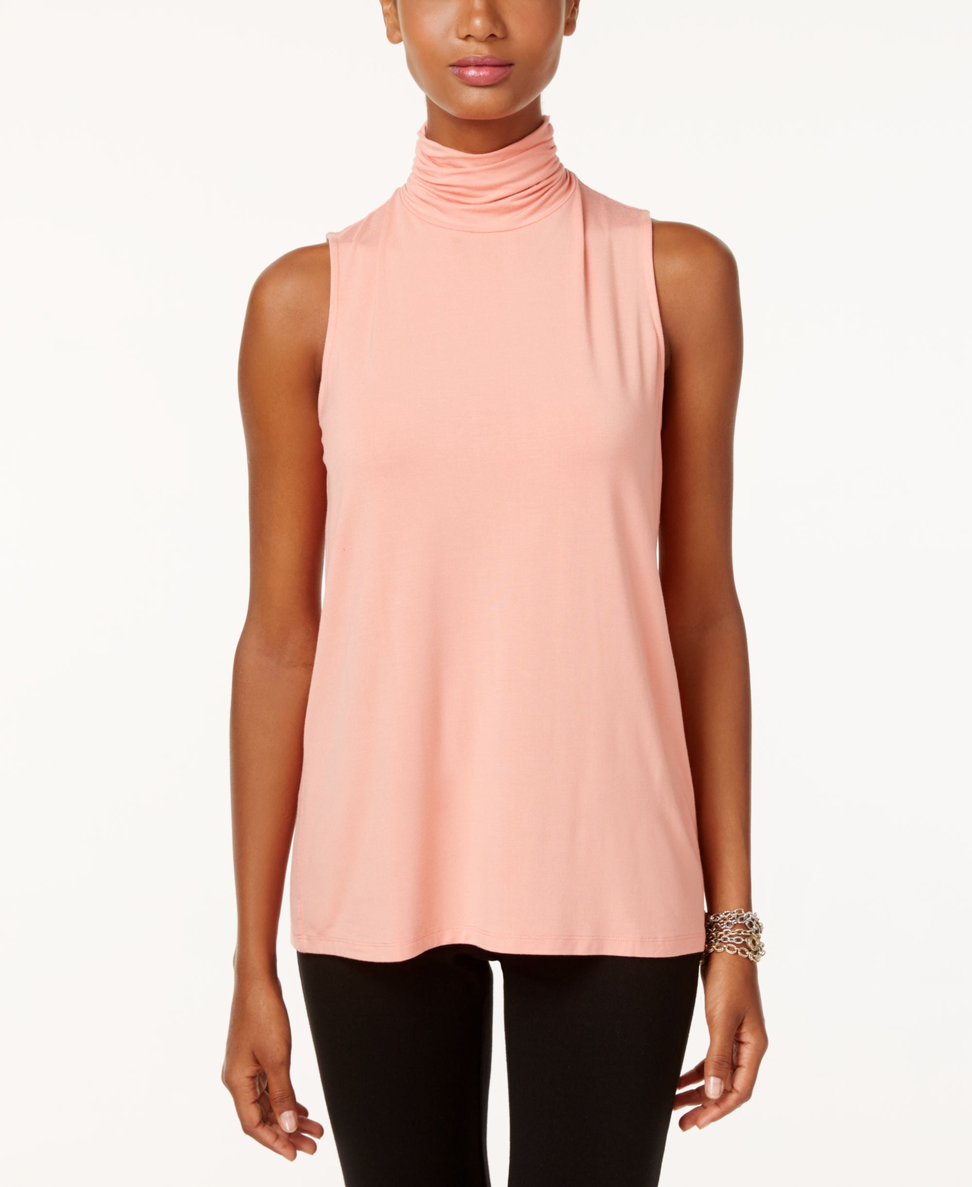 Alfani Petite Turtleneck Shell