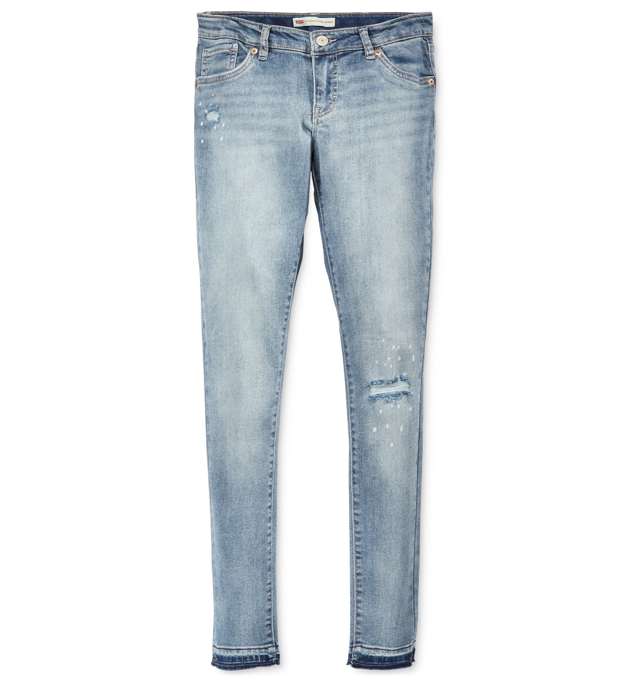 710 Super Skinny Deconstructed Ankle Jean, Big Girls