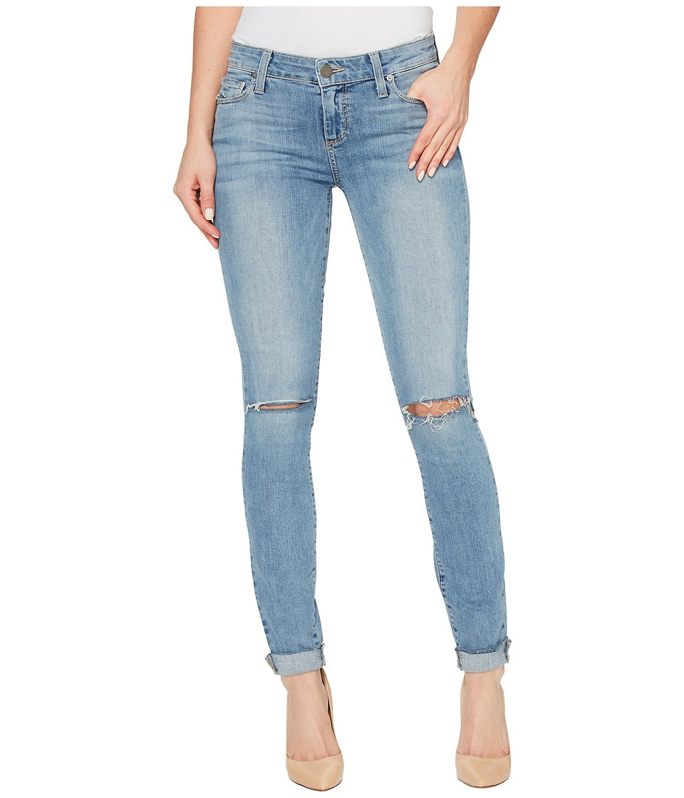Paige Women's Verdugo Ankle Jeans W/Raw Hem Cuff-Bella Destructed, 27