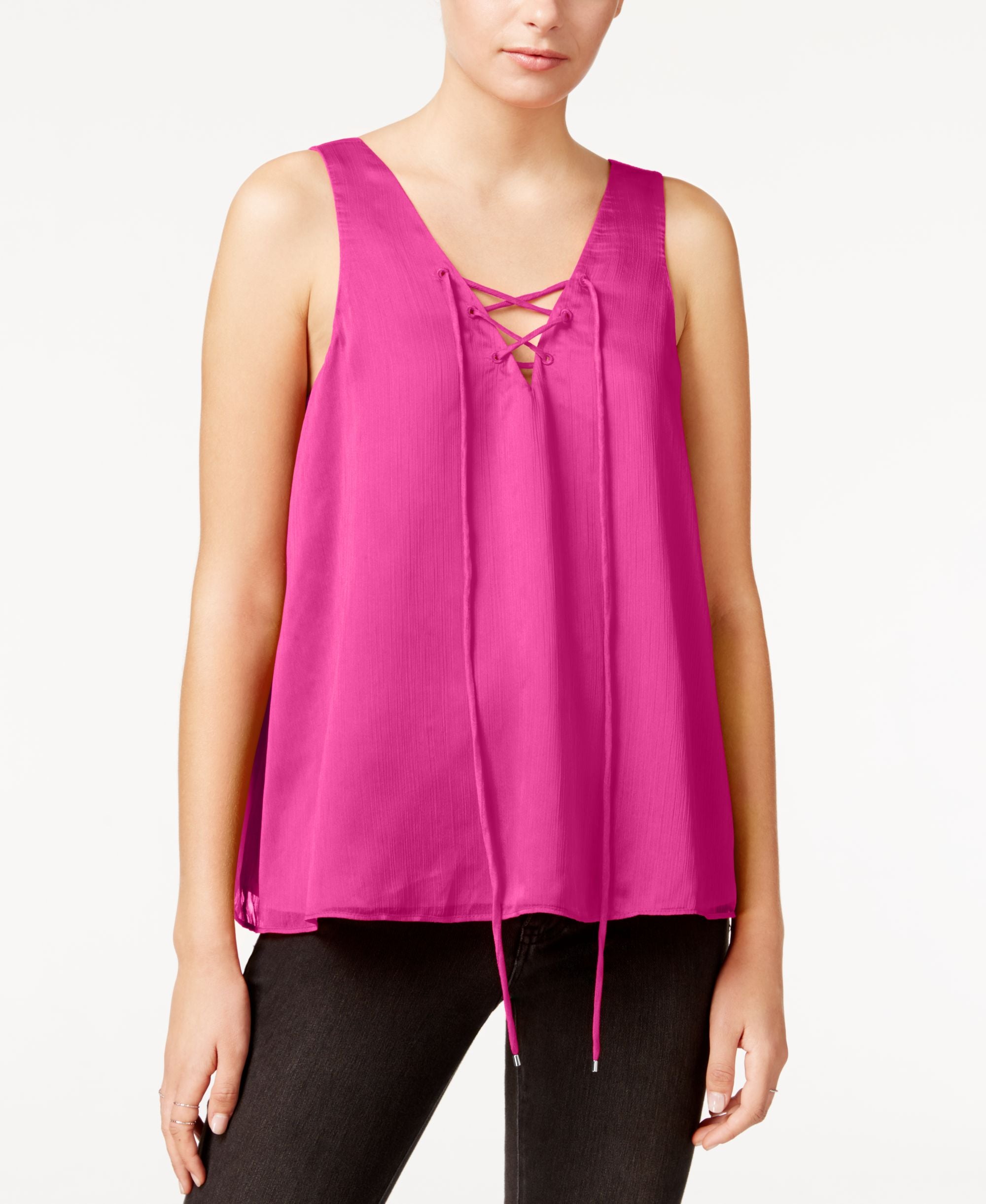 Rachel Rachel Roy Lace Up Tank Top