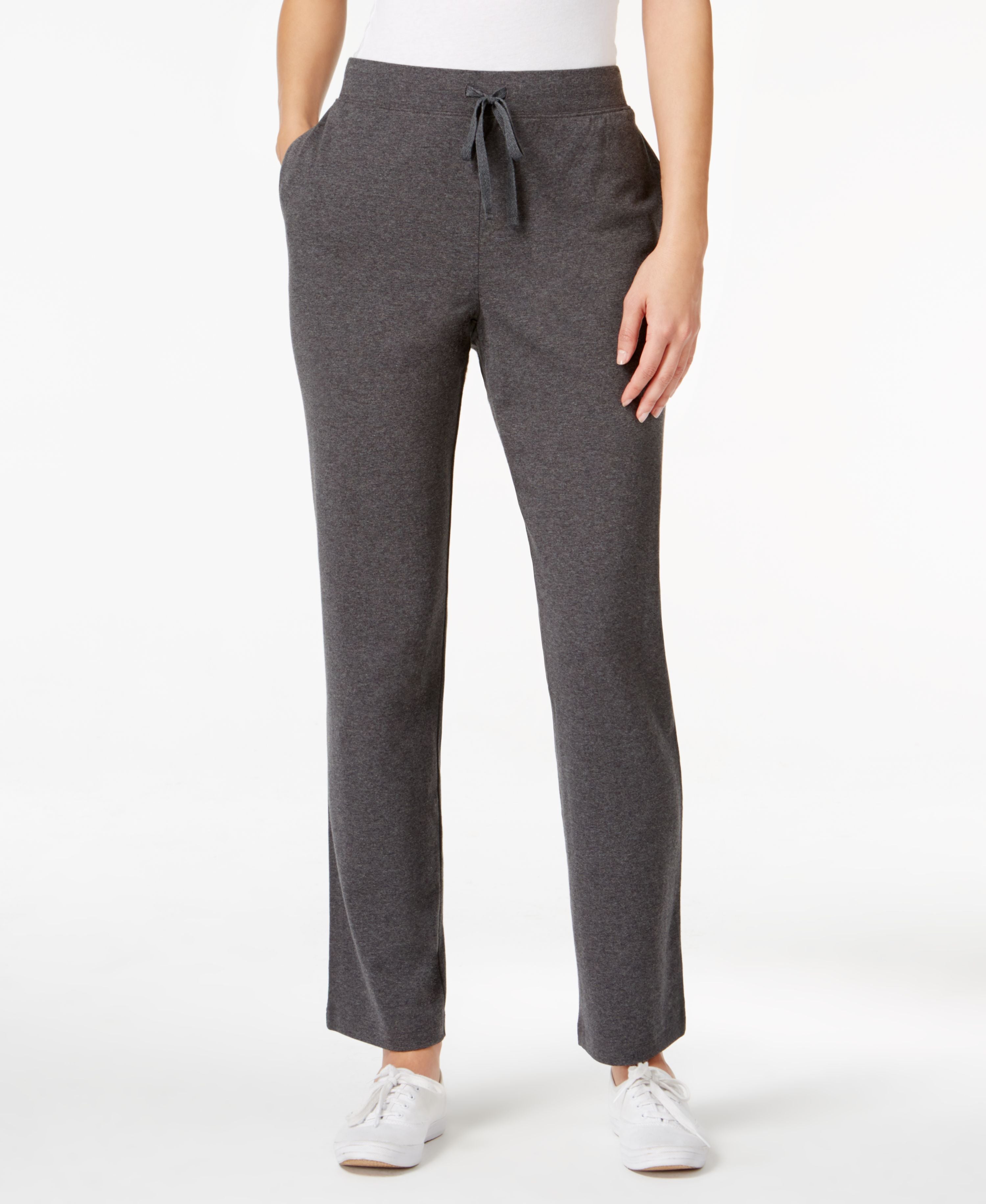 Petite Drawstring Active Pants