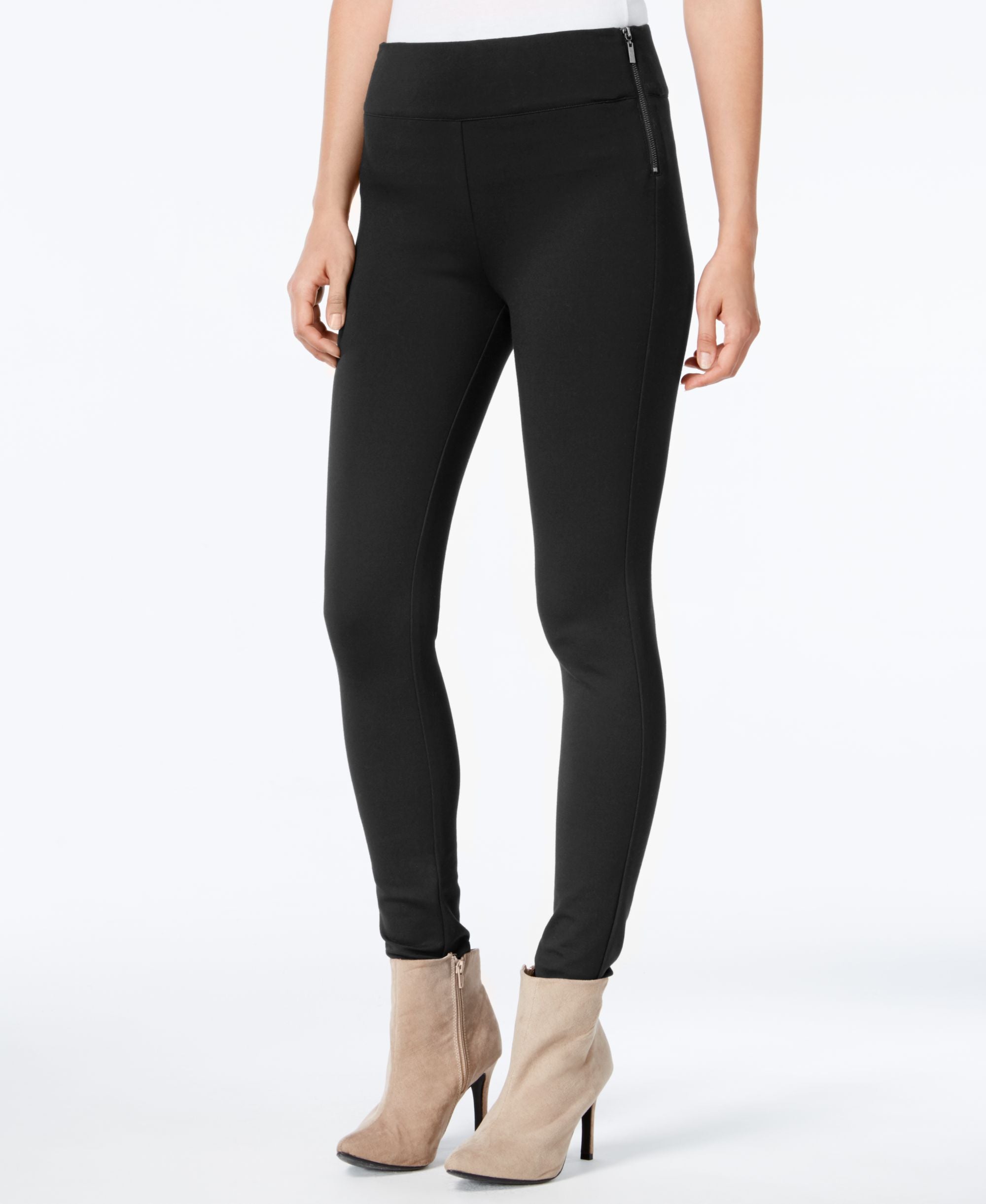 Side-Zip Leggings