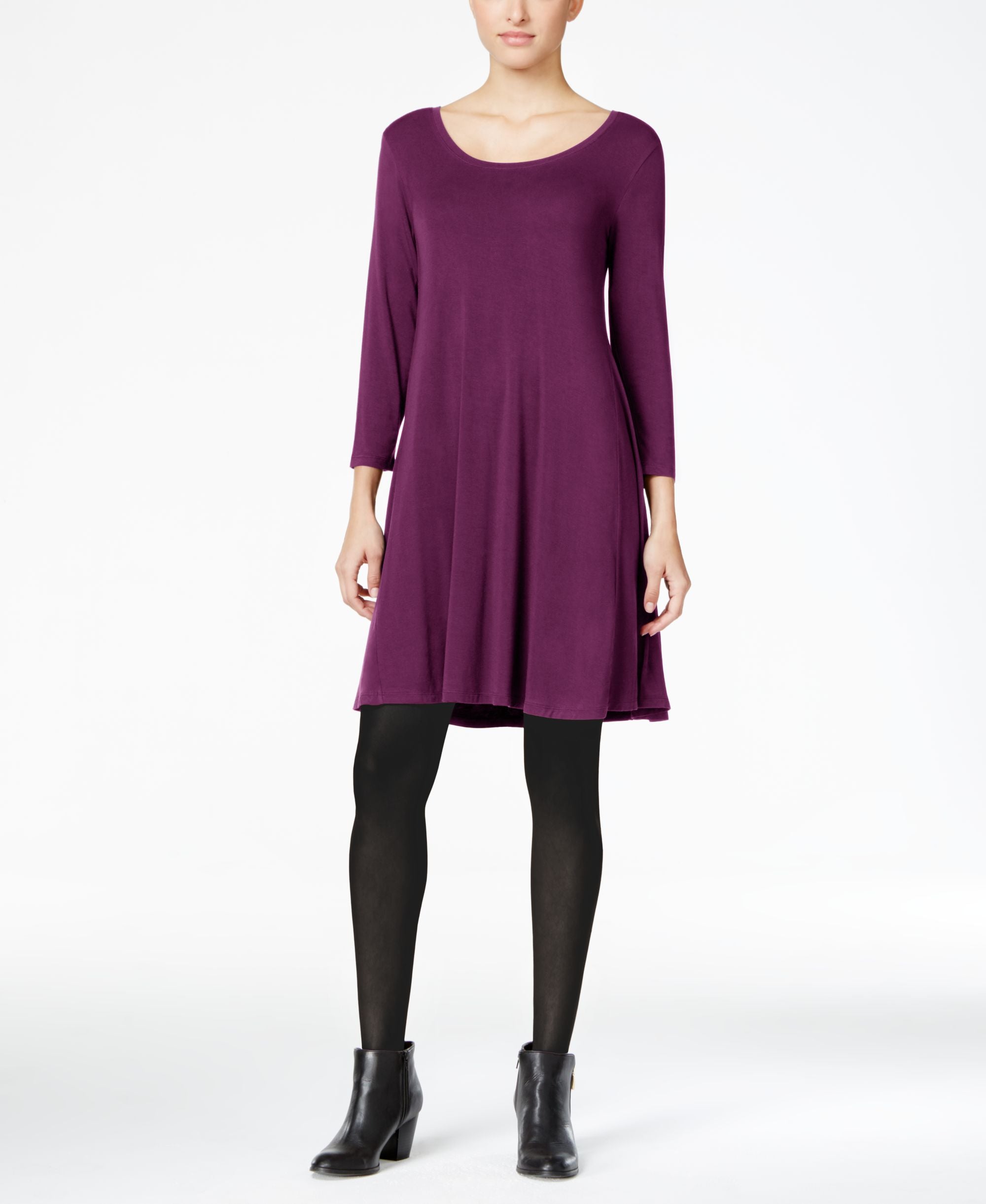 Petite Swing Dress
