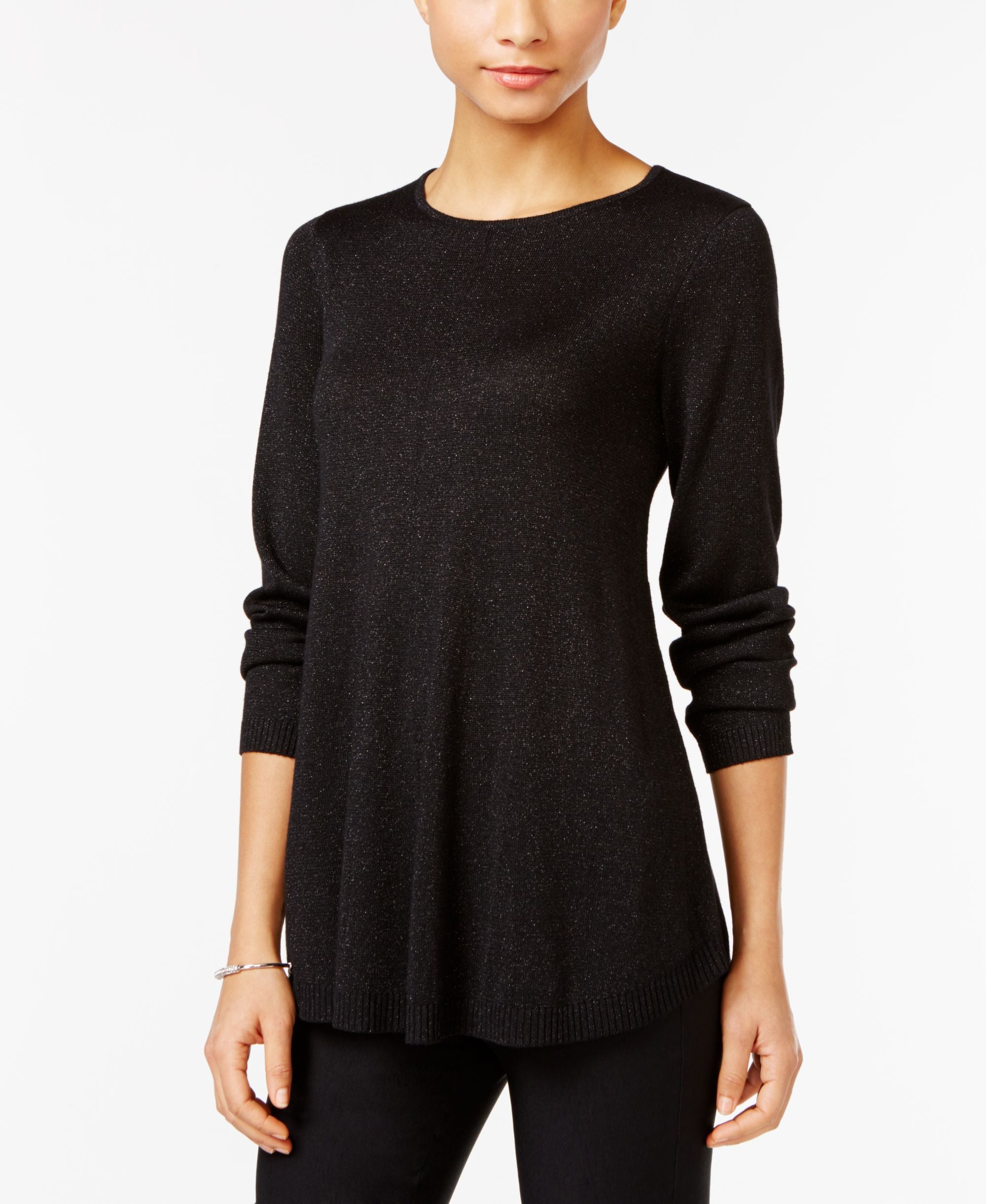 Alfani Petite Metallic Sweater