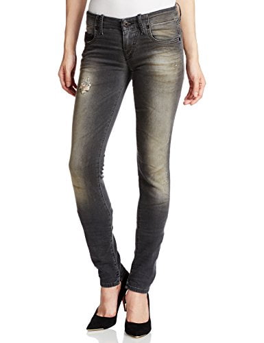 Diesel Women's Grupee-Ne Super Slim Skinny Jean 0835B, Grey, 25x32