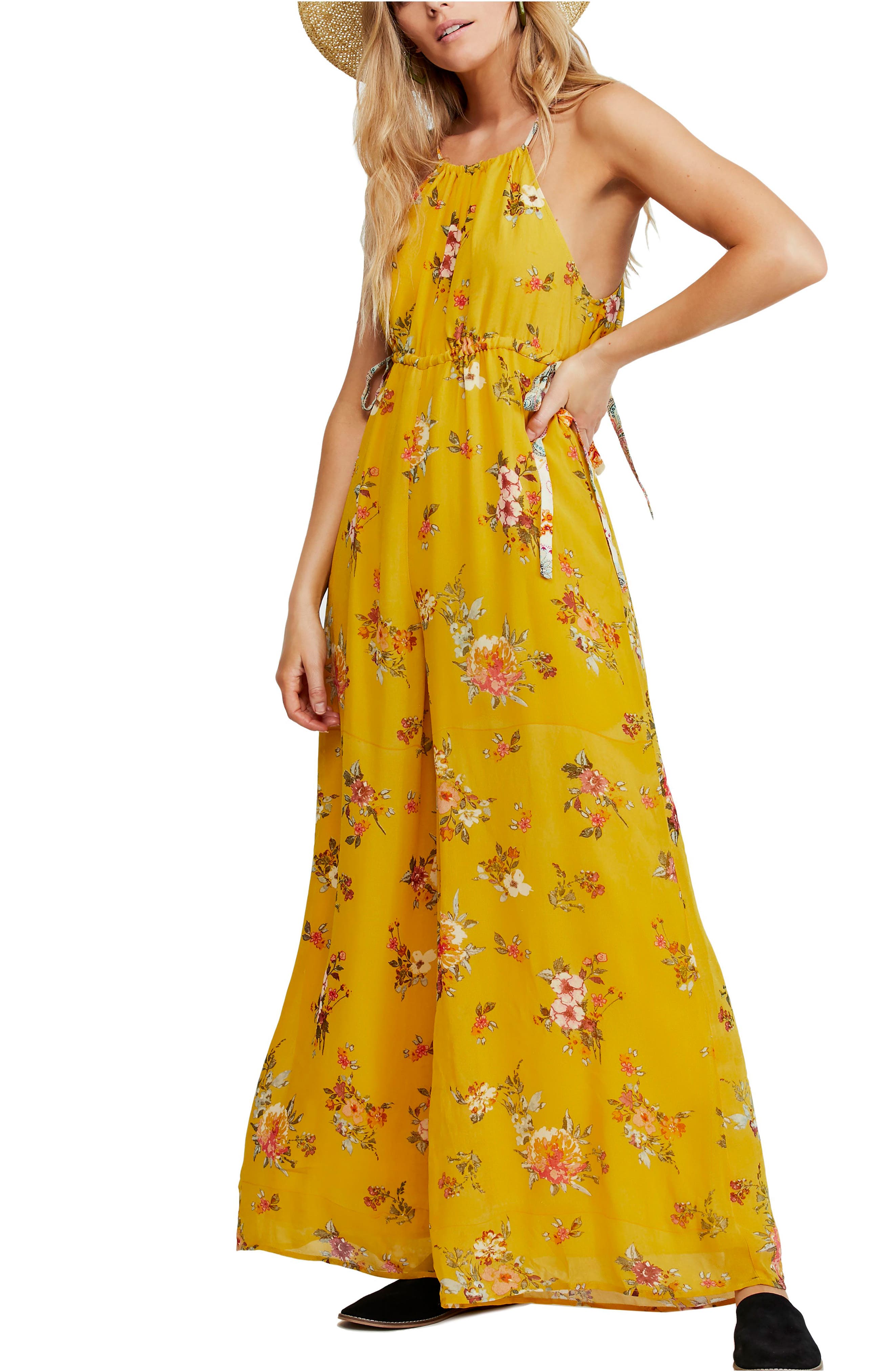 Georgia Printed Sleeveless Jumpsuit