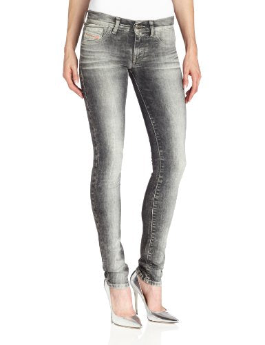 Diesel Women's Livier Super Slim Jegging 0602W, Denim 22D Wash, 25