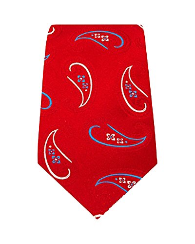 Outline Paisley Wide Tie