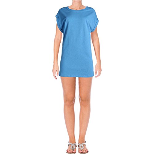 Free People Womens Knit Sleeveless Casual Dress Blue Small