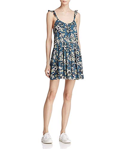 Free People Women's Scoop-Neck Open-Back Mini Dress