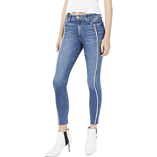 Joe's The Icon Frayed Ankle Skinny Jeans