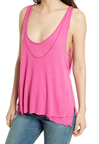 We The Free Womens Karmen Raceback Layered Tank Top