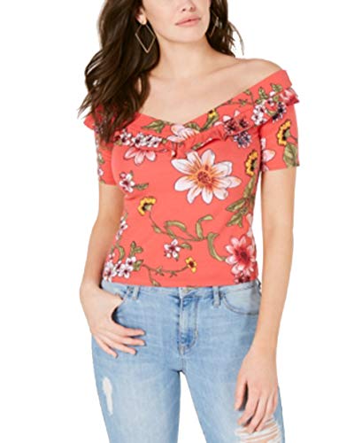 Kaye Ruffled Off-The-Shoulder Top