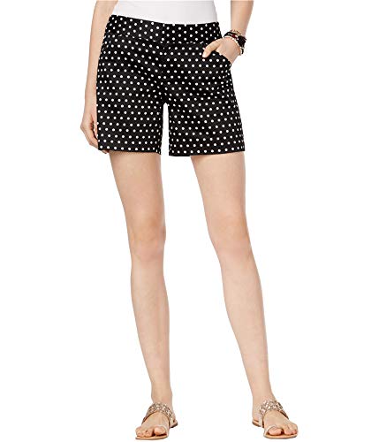 INC Womens Polka Dot Regular Fit Casual Shorts Junior Dot4