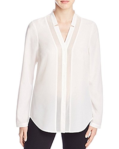 Finity Womens Sheer Long Sleeves Casual Top
