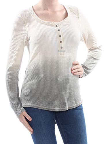 Juniors' Dip-Dyed Henley Top