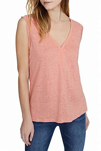 Laura V-Neck Solid T-Shirt