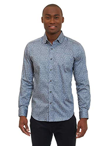 Robert Graham Men's Tailored Fit Long Sleeve Woven Sport Shirt