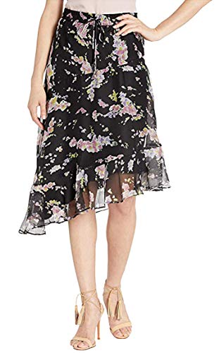Lauren Ralph Lauren Floral Print Asymmetrical Peasant Skirt