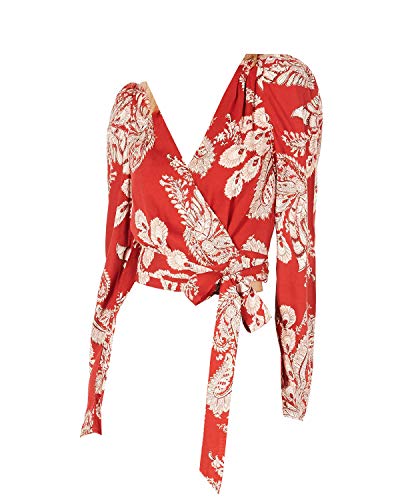 Cropped Wrap Top