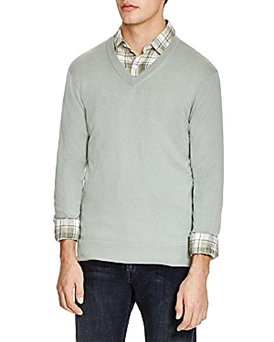 V-Neck Cotton-Cashmere Sweater