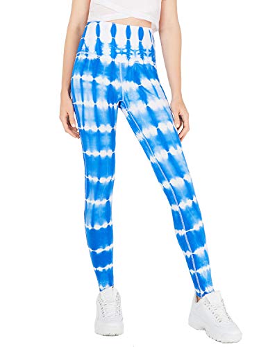 Free People FP Movement Tie Dye Essential Legging (Blue, XS)