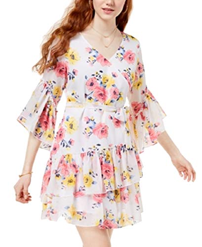 The Edit By Seventeen Juniors Printed Wrap Dress