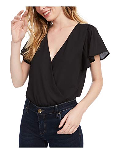 Flutter-Sleeve Bodysuit