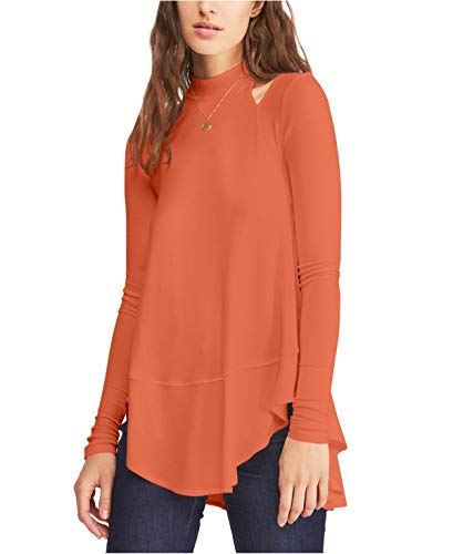 Free People Downtown Girl Tunic Wine MD (Women's 8-10)
