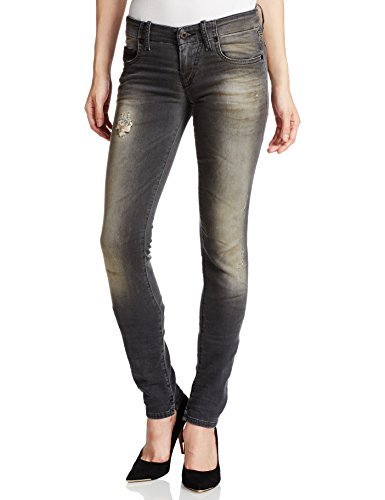 Diesel Women's Grupee-Ne Super Slim Skinny Jean 0835B, Grey, 27x32