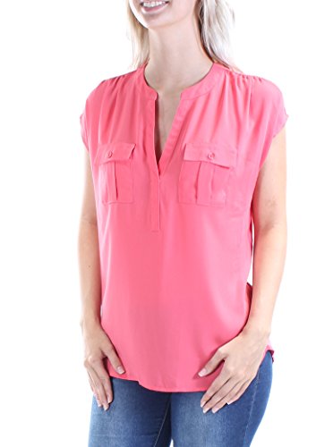 I.N.C. Split Neck Utility Shirt