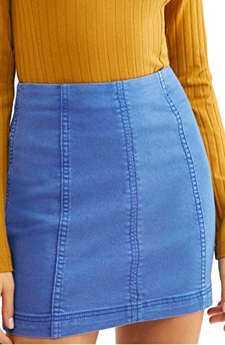 Free People Modern Femme Denim Mini Skirt