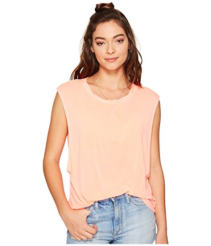 We The Free Womens The It Crew Neck Sleeveless Muscle Tank
