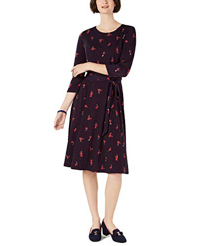 Petite Floral Midi Dress